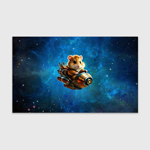 Бумага для упаковки Хомялёт / 3D-принт – фото 1