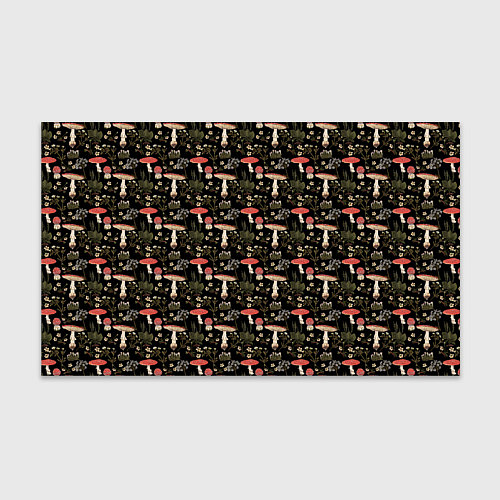 Бумага для упаковки Goblincore - мухоморы / 3D-принт – фото 1