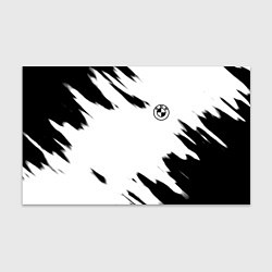 Бумага для упаковки BMW чёрные краски абстракция, цвет: 3D-принт