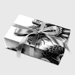 Бумага для упаковки Морда дракона - ирезуми, цвет: 3D-принт — фото 2