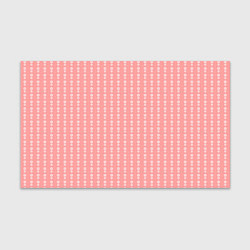 Бумага для упаковки Бледно-розовый полосы с цветочками, цвет: 3D-принт