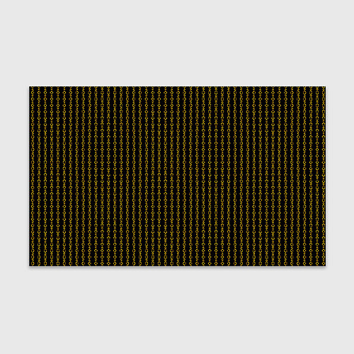 Бумага для упаковки Чёрный и золотые цепочки / 3D-принт – фото 1