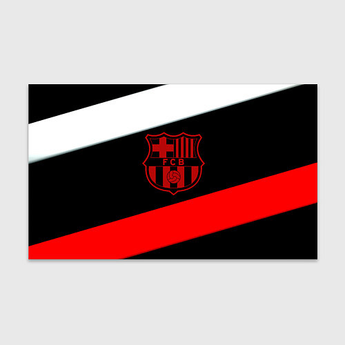 Бумага для упаковки Barcelona stripes sport / 3D-принт – фото 1