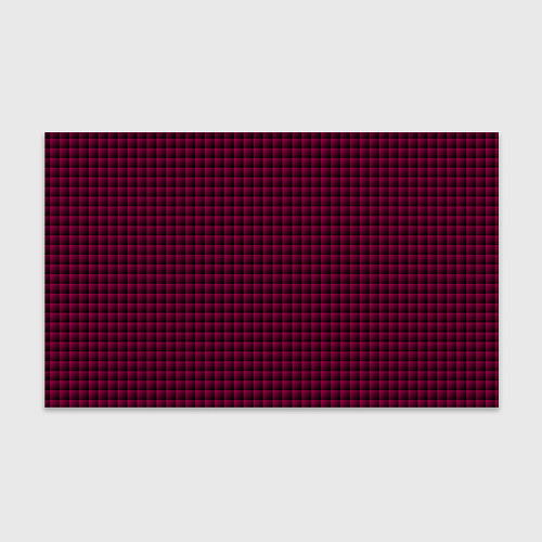 Бумага для упаковки Паттерн объёмные квадраты тёмно-розовый / 3D-принт – фото 1