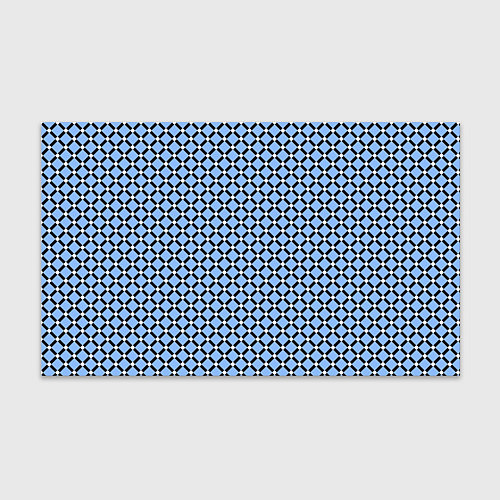 Бумага для упаковки Паттерн сетка голубой / 3D-принт – фото 1