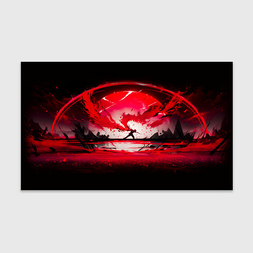 Бумага для упаковки Танец в последних лучах солнца / 3D-принт – фото 1