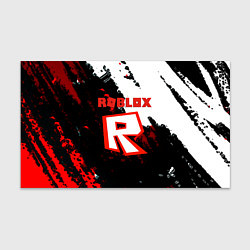 Бумага для упаковки Roblox logo краски мобайл гейм, цвет: 3D-принт