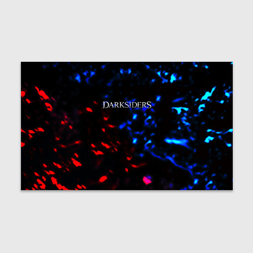 Бумага для упаковки Darksiders space logo / 3D-принт – фото 1