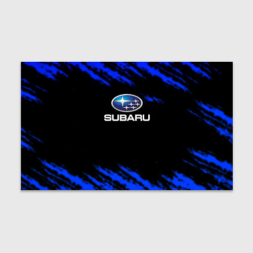 Бумага для упаковки Subaru текстура авто / 3D-принт – фото 1