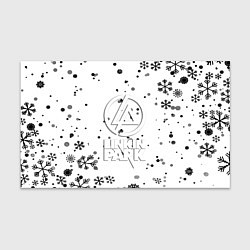 Бумага для упаковки Linkin park текстура зима рок, цвет: 3D-принт