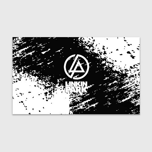 Бумага для упаковки Linkin park logo краски текстура / 3D-принт – фото 1