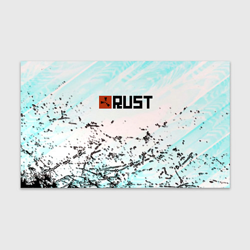 Бумага для упаковки Rust game текстура / 3D-принт – фото 1