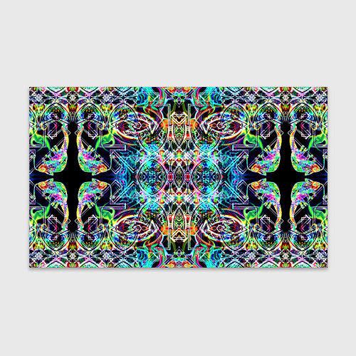 Бумага для упаковки Фрактальный орнамент / 3D-принт – фото 1