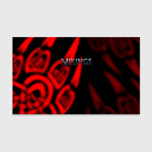 Бумага для упаковки Викинг древняя русь / 3D-принт – фото 1