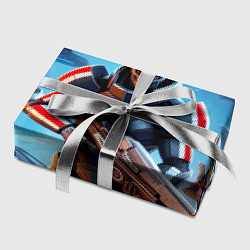 Бумага для упаковки Mass Effect - ai art, цвет: 3D-принт — фото 2