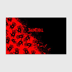 Бумага для упаковки Silent hill logo game pattern steel, цвет: 3D-принт