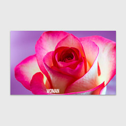 Бумага для упаковки Розовая роза - woman, цвет: 3D-принт