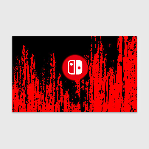 Бумага для упаковки Nintendo огенное лого краски / 3D-принт – фото 1