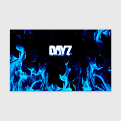 Бумага для упаковки Dayz синий огонь лого, цвет: 3D-принт