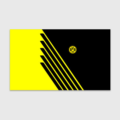 Бумага для упаковки Borussia sport line uniform / 3D-принт – фото 1