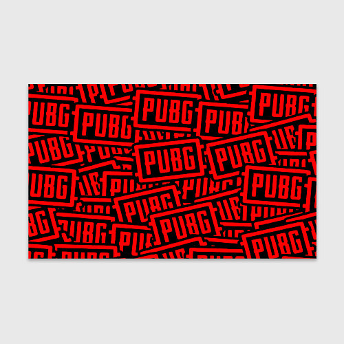 Бумага для упаковки PUBG pattern games / 3D-принт – фото 1