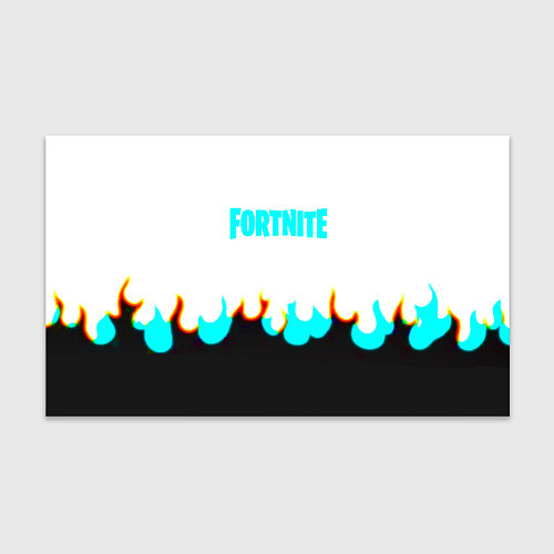 Бумага для упаковки Fortnite epic game fire / 3D-принт – фото 1