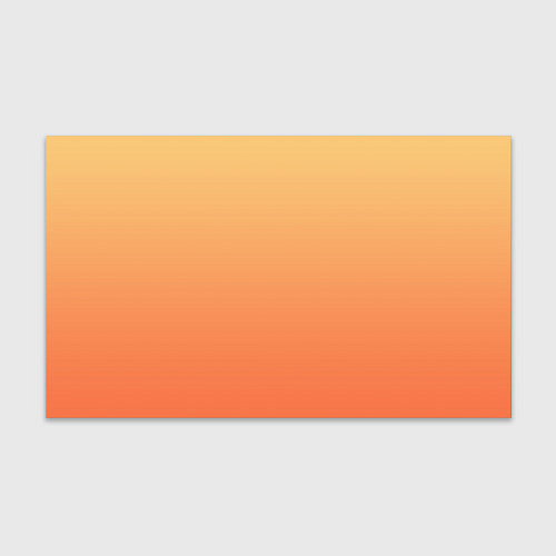 Бумага для упаковки Градиент солнечный жёлто-оранжевый приглушённый / 3D-принт – фото 1