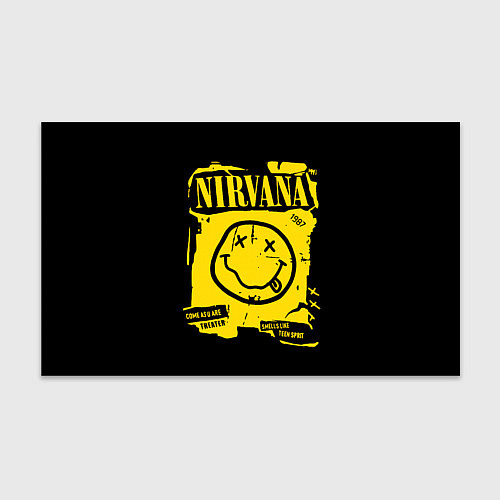 Бумага для упаковки Nirvana - смайлик / 3D-принт – фото 1