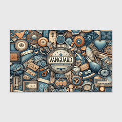 Бумага для упаковки Vanguard composition - ai art, цвет: 3D-принт