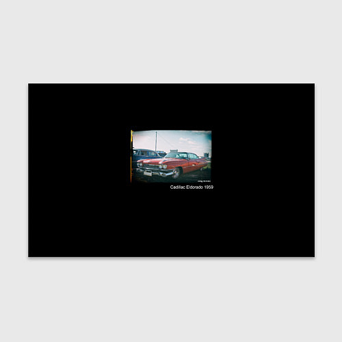 Бумага для упаковки Ретро автомобиль Cadillac Eldorado 1959 года / 3D-принт – фото 1