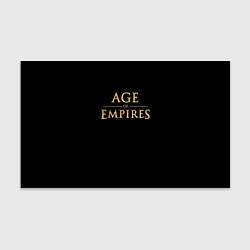 Бумага для упаковки Age of Empires logo, цвет: 3D-принт