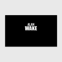 Бумага для упаковки Alan Wake white logo, цвет: 3D-принт