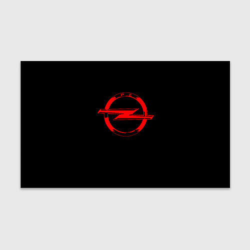 Бумага для упаковки Opel red logo / 3D-принт – фото 1