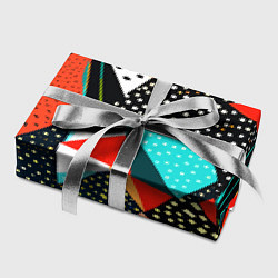 Бумага для упаковки Abstract patchwork - ai art, цвет: 3D-принт — фото 2