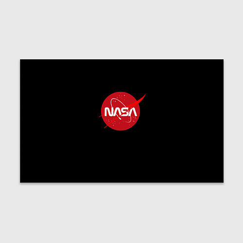 Бумага для упаковки Nasa logo red / 3D-принт – фото 1