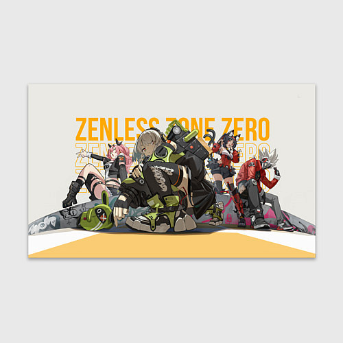 Бумага для упаковки Zenless Zone Zero gentle house / 3D-принт – фото 1