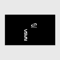 Бумага для упаковки Nasa space logo white, цвет: 3D-принт