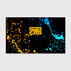 Бумага для упаковки PUBG огненное лого