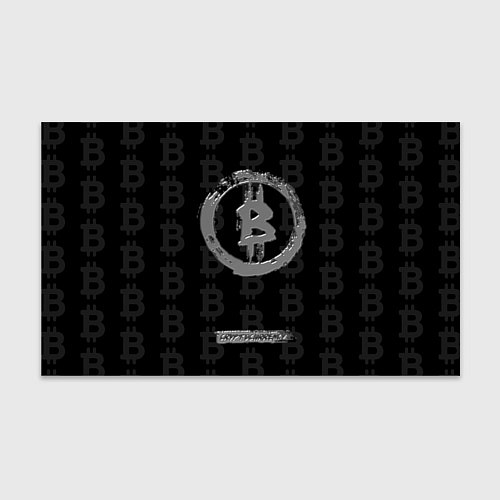 Бумага для упаковки Биткоин - крипта / 3D-принт – фото 1