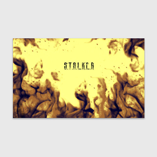 Бумага для упаковки Stalker fire retro / 3D-принт – фото 1