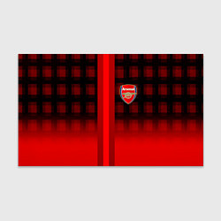 Бумага для упаковки Arsenal fc sport geometry steel