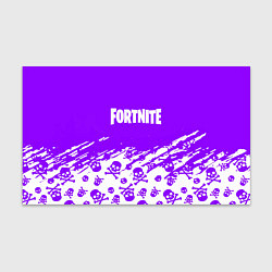 Бумага для упаковки Fortnite skull pattern