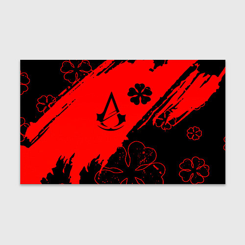 Бумага для упаковки Assassins Creed logo clewer / 3D-принт – фото 1