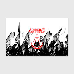 Бумага для упаковки Assassins Creed огненное лого гейм, цвет: 3D-принт