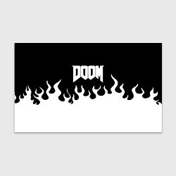 Бумага для упаковки Doom fire white