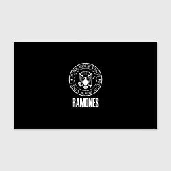 Бумага для упаковки Ramones rock logo, цвет: 3D-принт