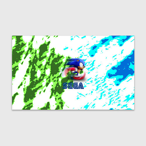 Бумага для упаковки Sonic sega game / 3D-принт – фото 1