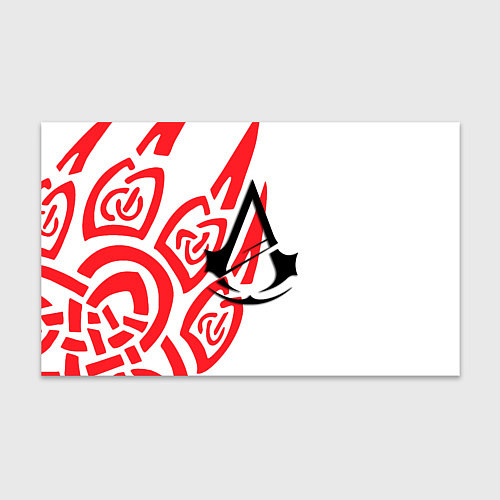 Бумага для упаковки Assassins Creed wild / 3D-принт – фото 1