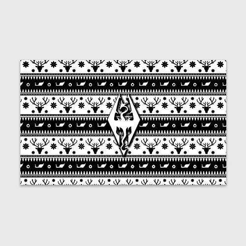 Бумага для упаковки The Elder Scrolls winter deer pattern / 3D-принт – фото 1