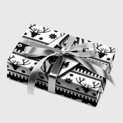 Бумага для упаковки The Elder Scrolls winter deer pattern, цвет: 3D-принт — фото 2